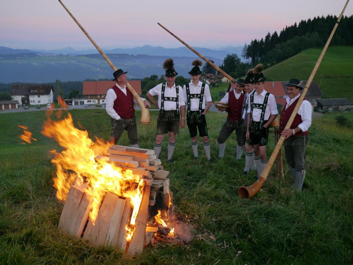 Hotel Post - Regionales Grosses Fruehstuecksbuffet - Auch Gf & Lf Scheidegg Zewnętrze zdjęcie